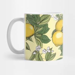 Lemon Tree Pattern Mug